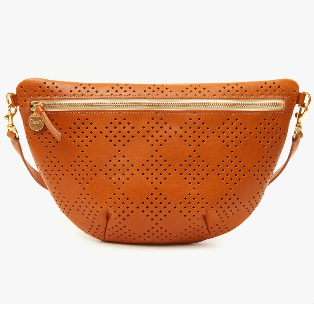 Clare V Orange Crossbody Bag